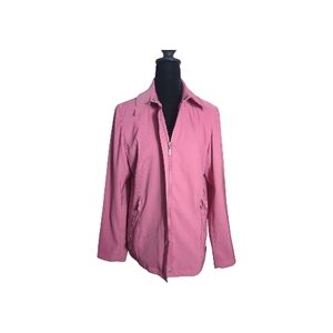 Esprit Vintage Medium Pink Light Utility Jacket Y2K Bubblegum Coquette Girl Twee